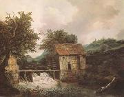 Two Watermills and an open Sluice near Singraven (mk08) Jacob van Ruisdael